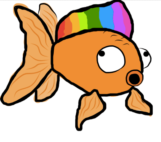 Some examples from the Goldfish sticker pack by Luca
